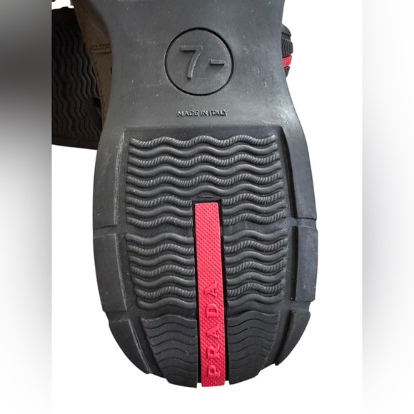 Prada Leather Brown Men’s Sneakers Size UK 7.5 | US 8.5 | EU 41 - Picture 11 of 14